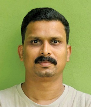 Ranju M.V author of CHARLES DARWINTE KANAKKUPUSTHAKAM